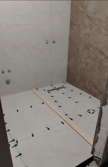 metal asma tavan: Xidmət: Kafel-metlax və duş zonası plitələmə işi Təsvir: - Hamam və — 1
