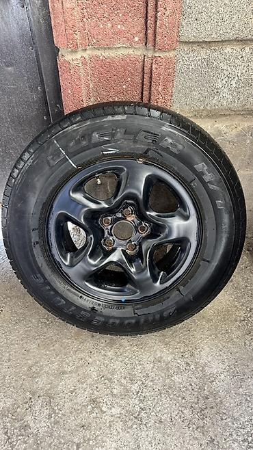 шины и диски 245706: Колесо в сборе: шина + стальной диск. - Шина: Bridgestone Dueler H/T — 1