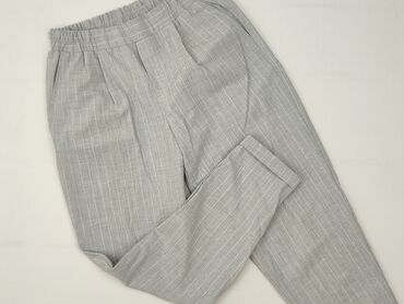 spodnie joggery moro damskie: Bershka, Material trousers for women, size S (EU 36)