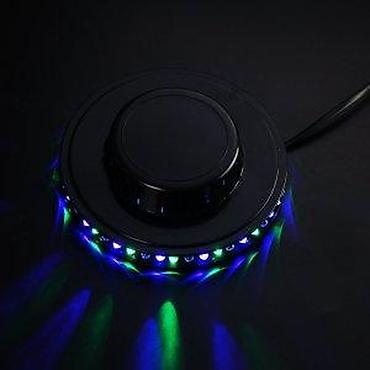 pezo 406: LED ambijentalno svetlo za automobil – rotirajući disk sa više režima — 7