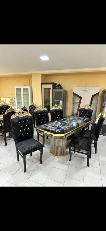 Masa və oturacaq dəstləri: Qonaq otağı üçün, Yeni, Dördbucaq masa — 14