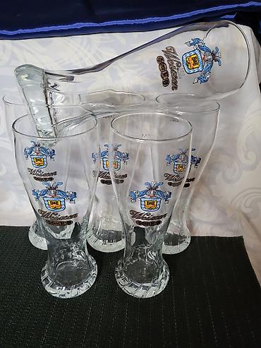 Čaše: Case za pivo Weizen nove iz 80ih. Nove retke case za pivo Ruhrglas — 7