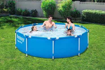 балон бассейн: Каркасный бассейн Bestway тличается высокой прочностью и