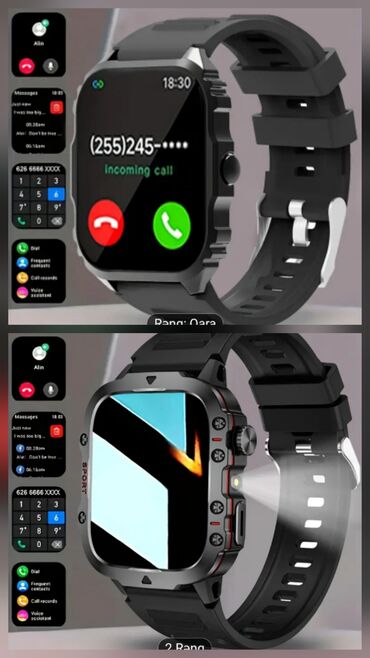 xiomi civi 1: Yeni, Smart saat, Sensor ekran, rəng - Qara