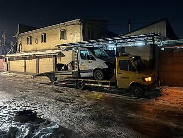 Услуги эвакуатора: С ломаной платформой, С жёсткой сцепкой, С лебедкой — 1