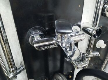 смеситель для душа: Vanna/duş üçün divara montaj olunan qarışdırıcı kran - Material