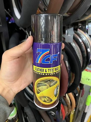 пена полироль для авто: Аэрозольный воск 7CF Leather & Tyre Wax, 450 мл - Предназначен — 1
