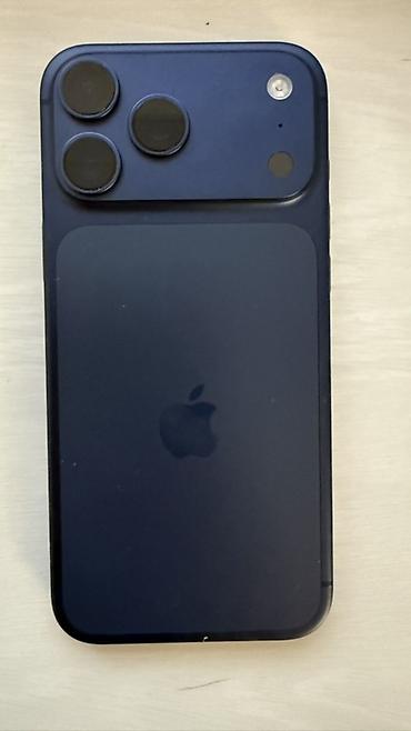 ayfon 9 pro max: IPhone 17 Pro Max, Б/у, 256 ГБ, Синий, Коробка, 100 % — 1