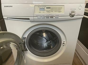 ağ ekran: Samsung paltaryuyan maşın – ön yükləmə, 5.2 kq - Brend/model xətti — 2