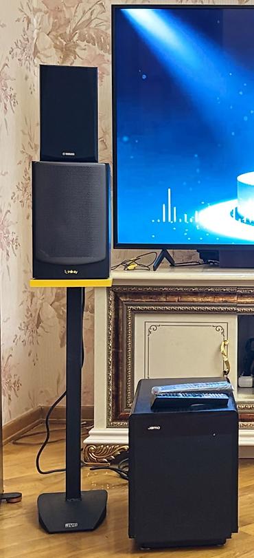Musiqi mərkəzləri: Məhsul: Ev kinoteatrı üçün akustik set Tərkib: - Cüt Infinity Beta 10 — 2