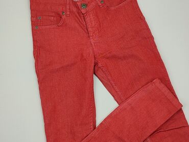 czerwone spódnice jeansowe: Jeansy, S, stan - Bardzo dobry