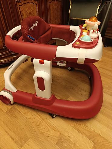 baby walker: Klassik gəzinti arabası, İşlənmiş, Cins: Qız, Yaş: 6-12 ay, Ünvandan götürmə — 3