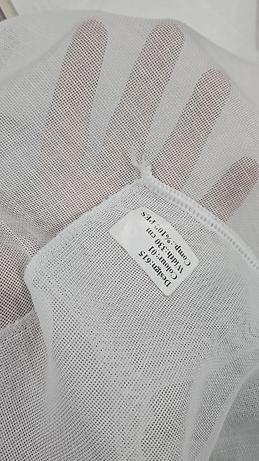 Parçalar: Ağ rəngli, incə toxumalı tül/parça - Material: yüngül, şəffaf və — 12