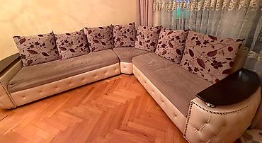 2ci əl kunc divan: Künc divan, İşlənmiş, Açılmayan, Bazasız, Parça — 2