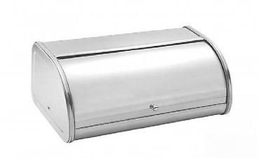 dupla stega: Kutija za hleb Konig KO-BB11 NOVO. Opis proizvoda: Materijal: Inox — 1