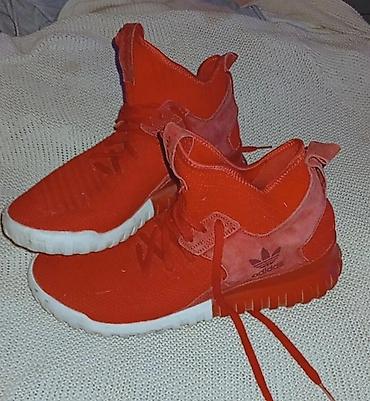 Patike: Kolekcija patika – 4 para 1) Adidas Tubular (crvene) - Visoki model — 1