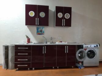 долгосрочная аренда домов ош: 55 кв. м, 3 бөлмө, Жылытылган, Забор, тосулган