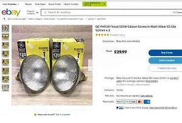 Sijalice: GE General Electric PAR38 Flood sijalica – 120 W, E27, Ø122 mm - Tip — 9