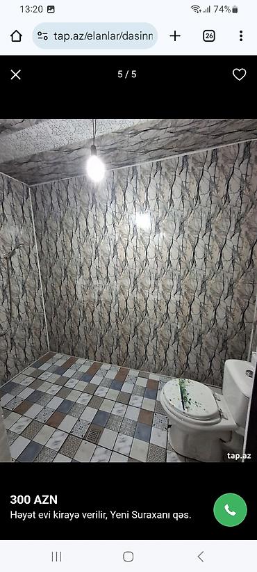 Günlük kirayə evlər: Kirayə üçün həyət evi Suraxanida. - 2 otaq planı: qonaq otağı və -da lalafo.az — 9 Günlük kirayə evlər: Kirayə üçün həyət evi Suraxanida. - 2 otaq planı: qonaq otağı və — 9