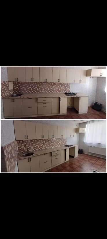 Mətbəx mebeli: Metbex mebeli Moyka Qaz daxil uzun 3.67----4.71 eni 60 Yerdən