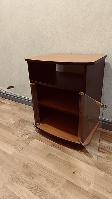 mebel original: İşlənmiş, Düz TV altlığı, Polkalı, Şüşəli, Azərbaycan — 7