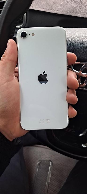 IPhone SE 2020, Б/у, 64 ГБ, Белый, 100 %