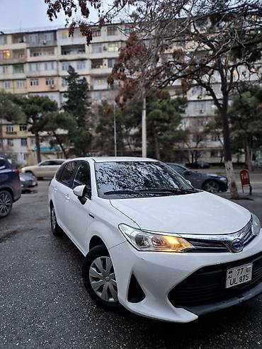 Toyota: Toyota Corolla Fielder Hybrid (ağ rəng, universal kuzov) BUTUN — 2
