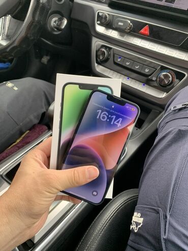 сколько стоит айфон 12 мини бу: IPhone 14, Колдонулган, 128 ГБ, Көк, Куту, 86 %
