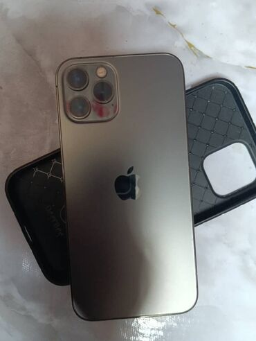 усилитель 5 1: IPhone 12 Pro, Колдонулган, 256 ГБ, Black Titanium, 79 %