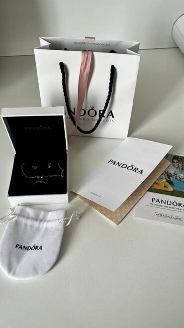 сколько стоит набор пандоры: Элегантный набор украшений Pandora, включающий колье с подвеской и