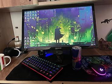 xbox seris x: Gaming kompüter seti 60Hz Monitor İPS 1080P GÖRÜNTÜ Marka:ACE 222HQL — 2