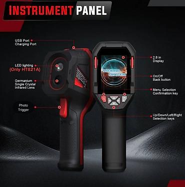 Digər ölçmə cihazları: Teplovizor. Tamamilə yenidir, işlənməyib! Model: HT 821 As (plus) — 2