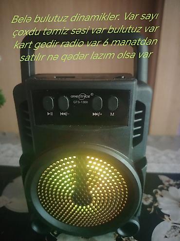 səs yazma proqramı: Bluetooth dinamik – GRETMICE GTS-1360 tipli portativ akustik sistem — 1