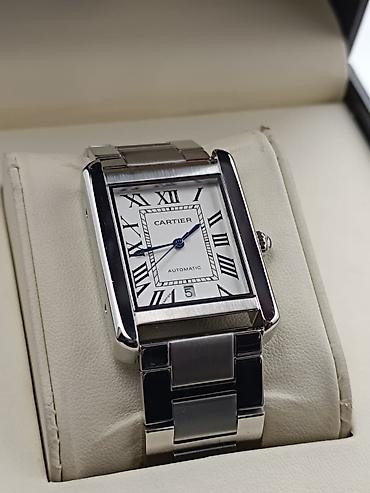 Qol saatları: Yeni, Qol saatı, Cartier, rəng - Göy — 4