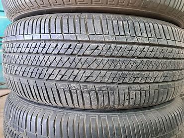 55: Шины 235 / 55 / R 18, Лето, Б/у, Комплект, Япония, Bridgestone — 1