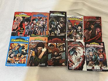 berserk manga: Токийский гуль (2-7, главы 10-144) и моя геройская академия (1-10 — 2