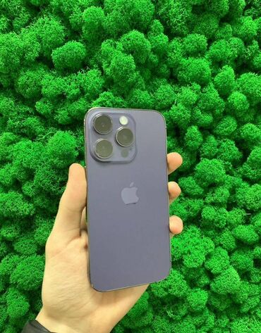 Apple iPhone: IPhone 14 Pro, Б/у, 128 ГБ, Deep Purple, 96 %