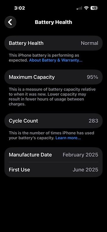 i7 prosessor: IPhone 16, 128 GB, Qara, Face ID — 4