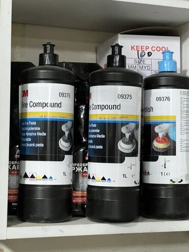 шлифовальные машины для пола: Полировальная паста 3M "Fine Compound" (09375) объемом 1 литр