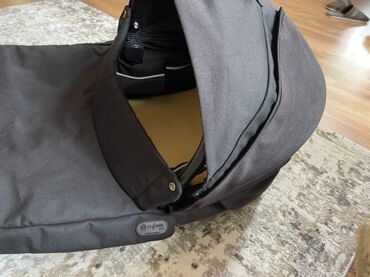 Коляски: Коляска, цвет - Черный, Б/у — 19