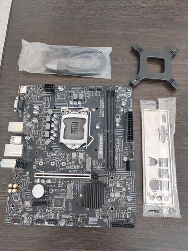 студийный микрофон: Материнская плата, MSI, LGA1200, Micro-ATX, Для ПК