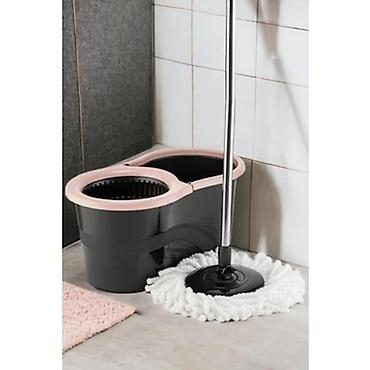 švabra: Spin mop dəsti – iki bölməli vedrə və teleskopik sap Xüsusiyyətlər: - — 4
