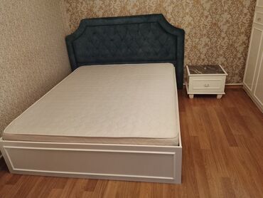 Двуспальная кровать, Шкаф, Комод, Трюмо, Б/у