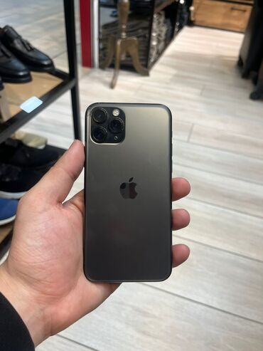 айфон 11 купить в бишкеке: IPhone 11 Pro, Б/у, 64 ГБ, Серебристый, 76 %