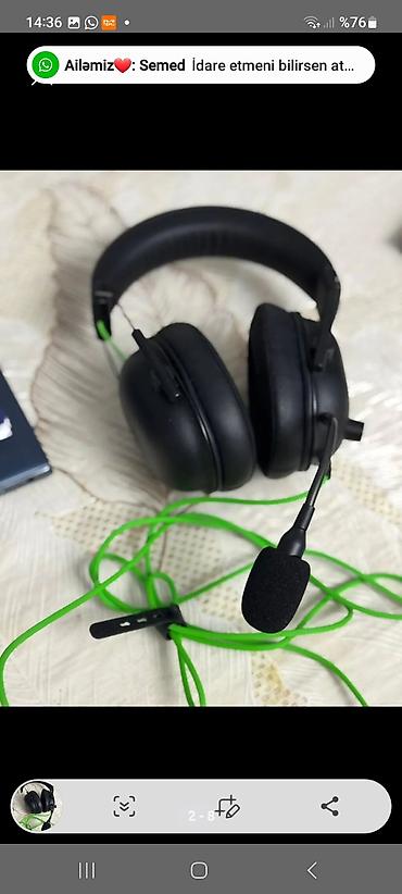 note: Razer oyun qulaqlığı və mikrofon - Over-ear tipli, qapalı quruluşlu — 2