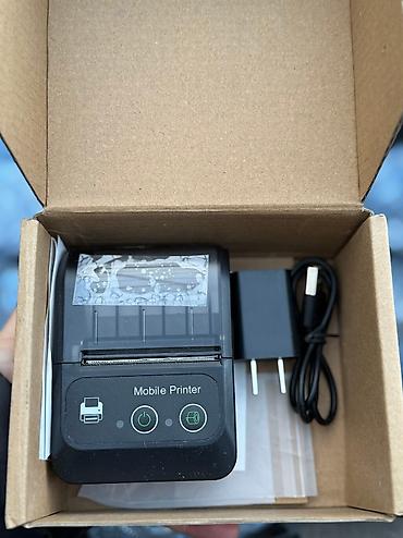 mini printer: Мини-принтер Bluetooth Portable 58 мм — это небольшое и эффективное — 1