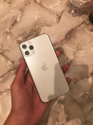 ноутбуки талас: IPhone 11 Pro, Колдонулган, 64 ГБ, Ак, Каптама, 60 %