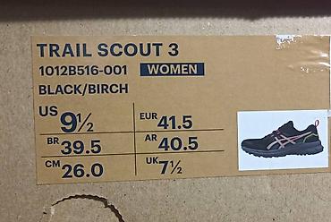 Patike: ASICS Trail Scout 3 – ženske trail patike broj 41,5-26cm Asics Trail — 2