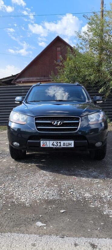 машине арзан: Hyundai Santa Fe: 2008 г., 2.7 л, Автомат, Бензин, Кроссовер