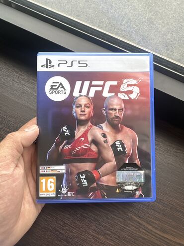 Видеоигры и приставки: UFC 5 диск
для PS5 продаю
звоните